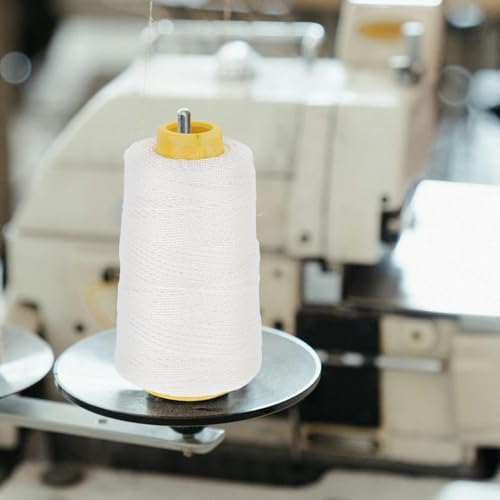 Hilo de costura de nailon resistente para cuero, lona y encuadernación, blanco, bobina de 300 m, para uso profesional manual y a máquina, para acolchado y manualidades miniatura 6