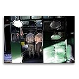 teeküche büro HD Bildqualität: Faksmimilequalität auf Spezial-Leinwand. Der verwendete Bedruckstoff ist eine speziell für uns produzierter, besonders fein gewebter, dimensionsstabile Kunstgewebe-Leinwand. Thermo-Sublimationsdruck überzeugt bezüglich Haltbarkeit, Abriebfestigkeit, Lichtbeständigkeit, Auflösungsvermögen und Farb-Brillanz