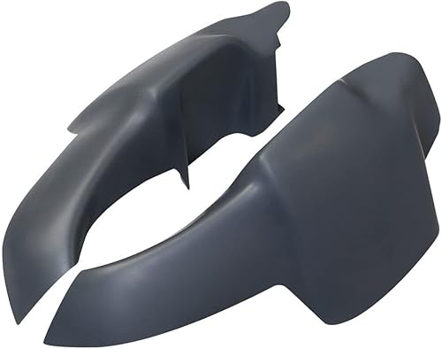 TCMT Carenados de fibra de vidrio para piernas inferiores para Harley Davidson Dyna Low Rider Super Glide Wide Glide Fat Bob Switchback Street Bob