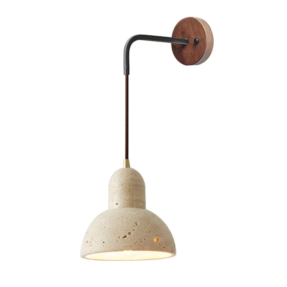 Huayusedf D Modern Bedroom Wall Lamp Soli Woo Stone Sconce Lighting Fixtures Homestay Light Bedside Lights Living Room Lamp Hallway Aisle (D)(D)
