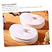 Generic 1000pcs Eye Mask Sticker Eye Patch Eyemask Paper Eye Masks Cup Holder Tissues Sleeping Mask Eye Moisturizing Patches Eye Mask for Sleeping Eyepads Eye Pads White Plant Fibres