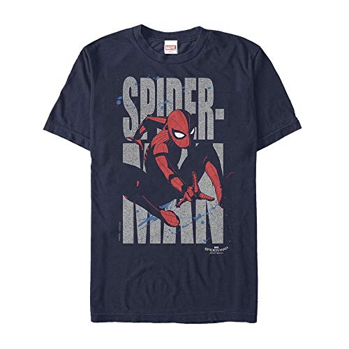 T-shirt Spider-Man Marvel homme Homecoming vêtement été motif cinéma