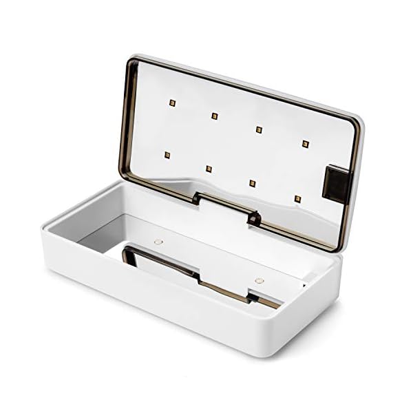 UV Sanitizer Box - UV Sterilizer for Esthetician - UV Phone Sanitizer Box for Mobile Phone, Glasses, Nail Tool, Beauty…