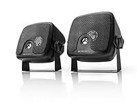 Caliber CSB3-1 Aufbaulautsprecher – 45 Watt (90 Watt EIN Paar) – Kompakte Lautsprecher Boxen – Autolautsprecher – Für Auto, Wohnwagen – Schwarz