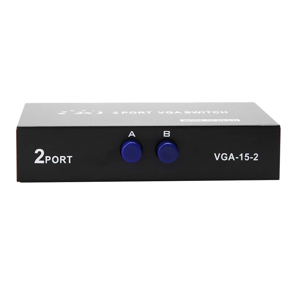 vga 2 in 1 out switcher vga 2 port switch box for ... – Vicedeal