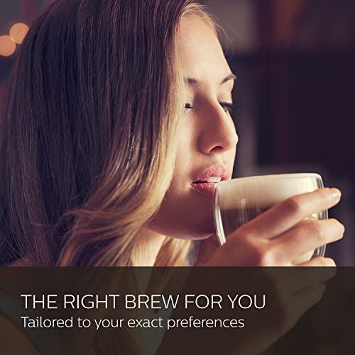 Philips Saeco Xelsis Super Automatic Espresso Machine - Latteduo Milk System, 15 Coffee Varieties, 6 User Profiles, Touchscreen, Black & Titanium, (Sm7684/04) #TOP5