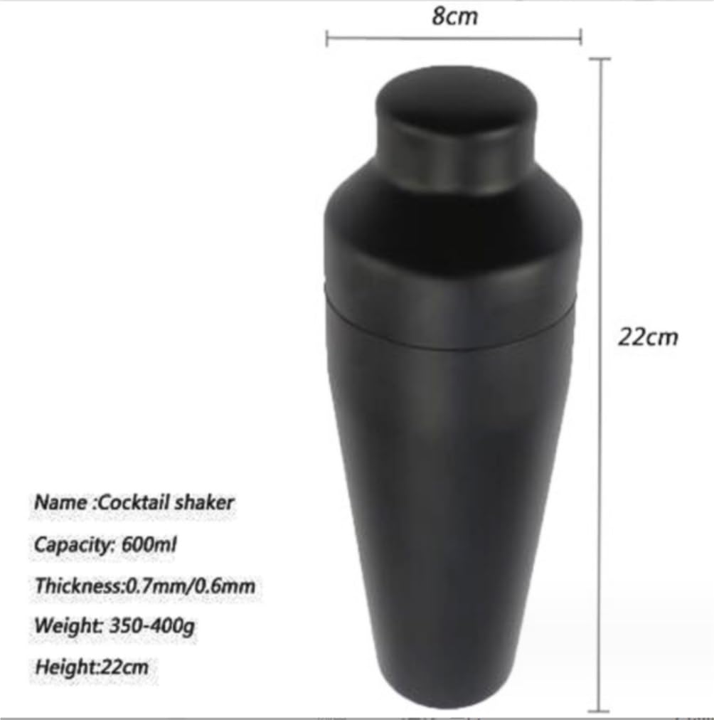 Coctelera para Cócteles Juego de Coctelera Juego De Coctelera De Acero Inoxidable, 8 Uds., Equipo Colorido Para Barman, Batidor De Cóctel, Herramientas Para Bar, Cocteleras De Vino Coctelera de Cóctel
