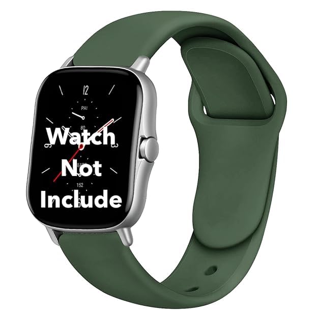 Image of Soft Silicone Strap Replacement Band for Apple || Realme || Boat || Noise || Fireboltt || Amazfit || Samsung || Oneplus Smart Watch Straps