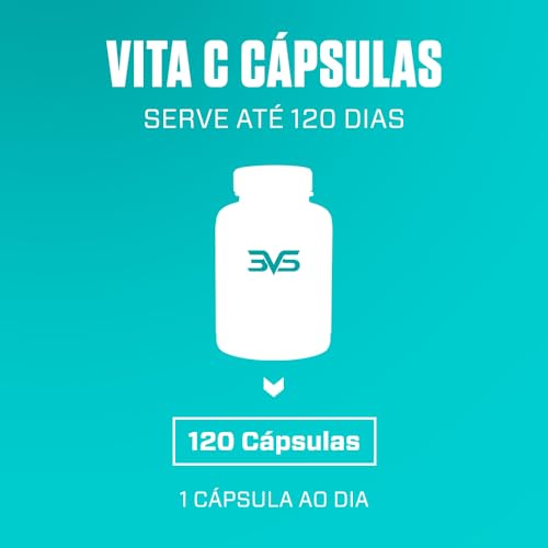 3VS Nutrition Vitamina C Pura 1000 mg | 120 Cápsulas