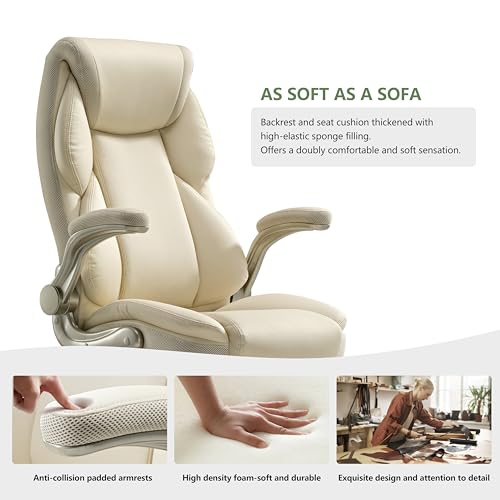 Luxury leather executive chair