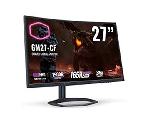 MONITOR GAMER COOLER MASTER GM27-CF TELA CURVA 27" FHD