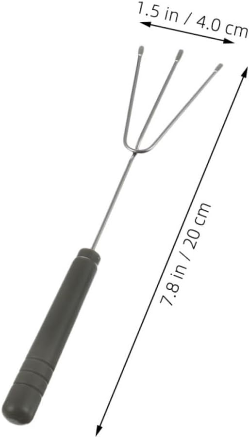 Stainless Steel Fondue Forks Set with Cheese and Chocolate Dipping Tools, 12pcs Hand Forks for Fondue Parties and DIY Decorating, Heat Resistant Utensils for Hot Pot and Dessert