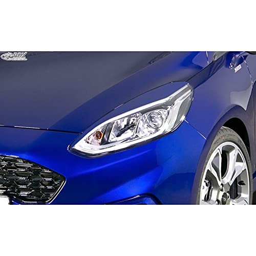 Spoilers de phares pour Ford Fiesta MK8 pour changer le regard de votre auto avec l'ABS brut
