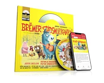 Hardcover De Bremer stadsmuzikanten (Een heerlijk hoorspel) (Dutch Edition) Book