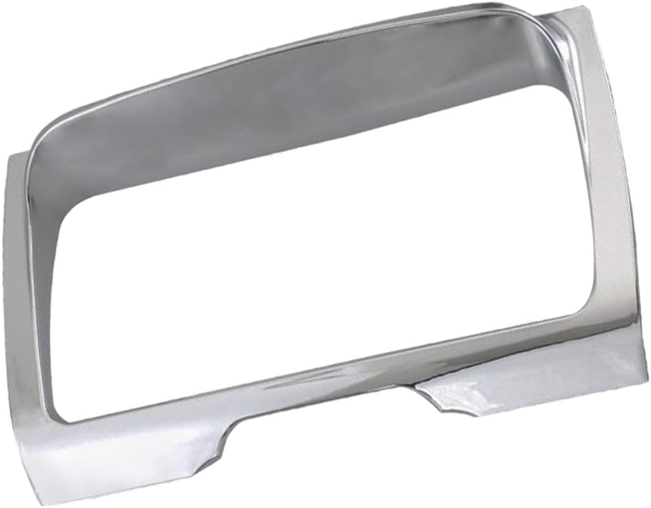 Motorcycle Radio Trim Bezel Center Stereo Accent Frame, Stereo Accent Frame Trim, 2014-2019 Compatible with Harley Electra Glides Street Glides Tri Glide, Black