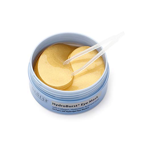 Dr. Denese Skinscience Hydroburst Eye Mask Cooling With Collagen, Hyaluronic Acid, Gold Powder & Hydrolyzed Collagen - Reduce Look Of Lines, Wrinkles & Puffiness Around Eyes - Cruelty-Free - 60 Count #TOP2