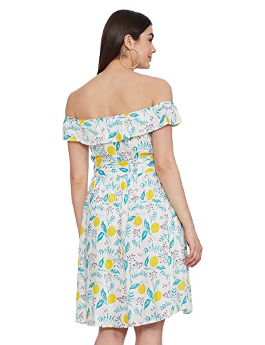 Image of Women's Cotton A-Line Knee-Length Dress