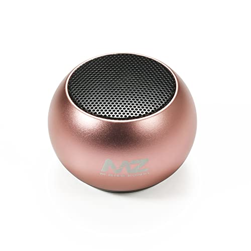 Image of MZ M3 Portable Mini Bluetooth Speaker | Dynamic Metal Sound Technology with High Bass | Enhance Your Audio Experience | Lightweight and Handy (Pink)