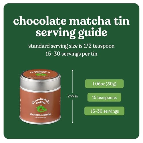 Chamberlain Coffee Chocolate Matcha Green Tea Powder thumb #4