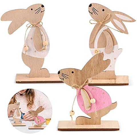 Decoración de Pascua de Madera Sunshine Smile Cover