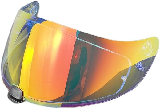 C70 Full Face Helmet Shield Replacement for HJC FG-17 FG-ST IS-17 HJ20M Visor Colorful Lens Moto Cascos Accessories Revo Clear Red-day and night