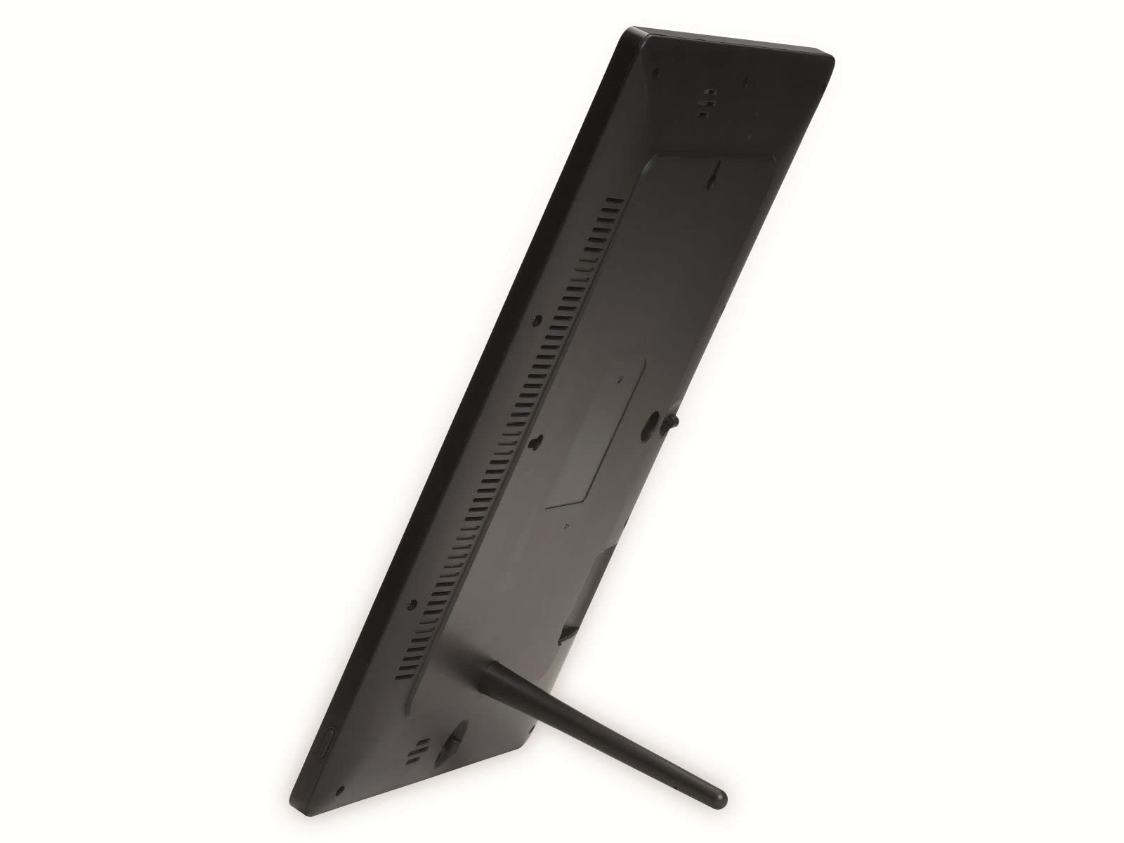 Denver PFF-1514BMK2 Digitaler Wi-Fi Bilderrahmen – 15,6 Zoll Full HD IPS Touchscreen, Integrierte FRAMEO Software, Drahtloses Teilen, Timer-Funktion, Schwarz | Bildübertragung per WLAN, Vom Handy