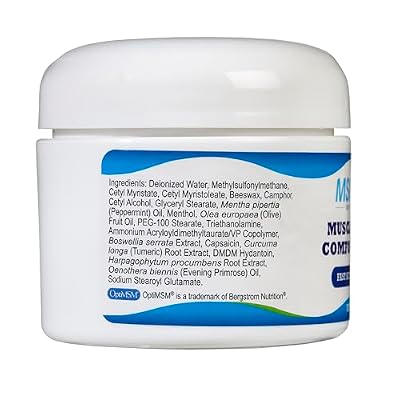 KALA HEALTH MSMPure MSM Tablets 120 Count and Muscle & Joint Cream 2oz Bundle