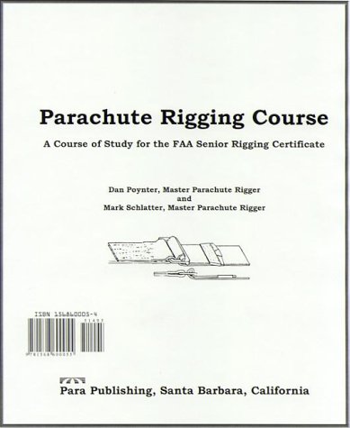 Amazon.co.jp: Parachute Rigging Course: A Course of Study for the FAA ...