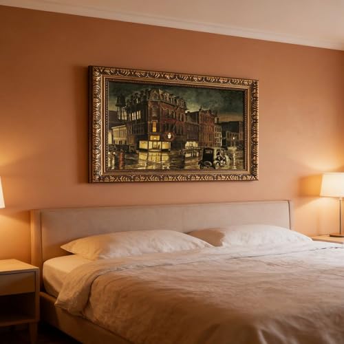 Toile Rainy Night Charles Burchfield pour habiller un mur vide avec style