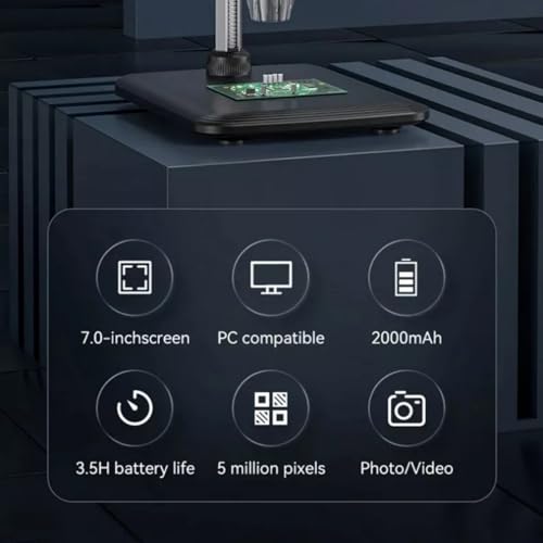 Microscope numérique IPS LCD 1200x pour réparer les circuits imprimés - 6