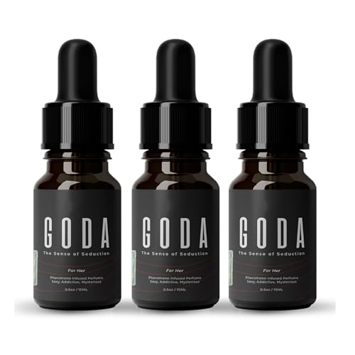 Goda para su perfume de feromona para mujeres, 15 ml/0.50 fl. Oz Perfume de mujeres de Oz, esencia mejorada mejorada, olor original desatado de su encanto (3Pcs)