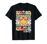 Second Grade Vibes Smile First Day of School 2nd Grade Team T-Shirt
