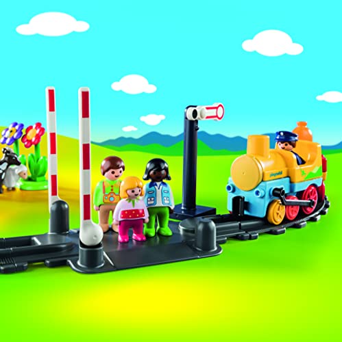 PLAYMOBIL 1,2,3 Mi Primer Tren, el regalo ideal para el primer cumpleaños y 18 meses 5