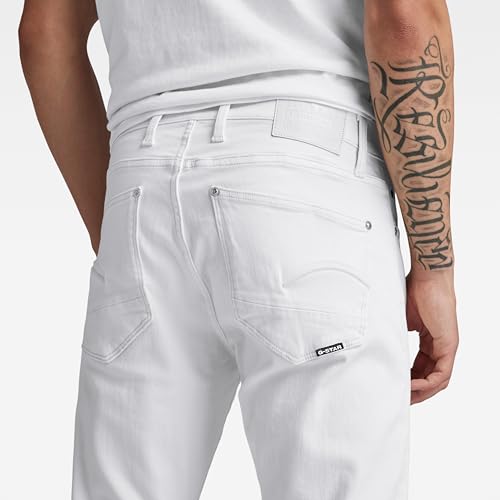 G-STAR Men Resell FWD Skinny Jeans, Blanco (Paper White Gd D20071-c258-g547), 28W x 32L3