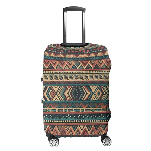 Native American Luggage Cover Personalization Suitcase Covers Protector Elastic Washable Baggage Cover Anti-Scratch For Traveling, Aircraft Consignment M4