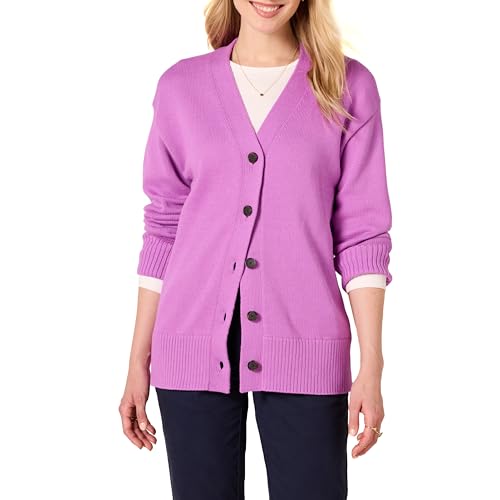 Image of Amazon Essentials Women's Relaxed Fit Midweight Cardigan Sweater