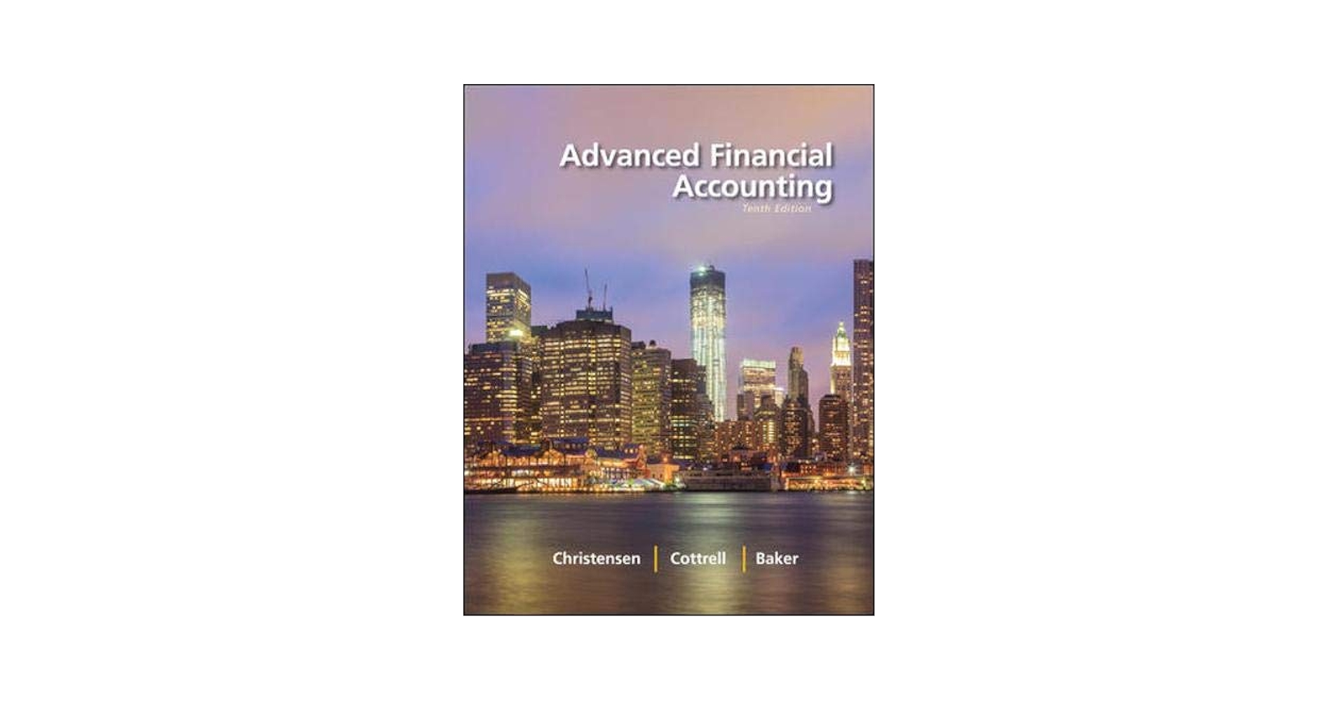 Amazon.com: Advanced Financial Accounting: 9780078025624