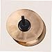WHAMVOX 1 Set Army Cymbal Pad Cymbals Finger Strap Cymbal Leather Strip Cymbal Belt Cymbal Accessories Cymbal Cushion Finger Chimes Cymbal Straps and Hand Cymbals Chic Cowhide Instrument