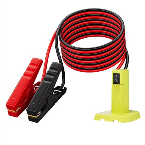 Cavi ponticelli, cavi jumper resistenti da 12 AWG, cavo di avviamento, batteria per auto per avviamento di emergenza utilizzando lo strumento