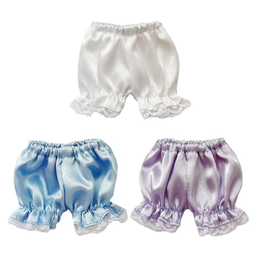 niannyyhouse 15cm 20cm ぬいぐるみ 服 半ズボン レースボトムス 綿人形 アクセサリー 着せ替え (A1, 20cm)