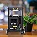 4T Hydraulic Heat Press Machine with Dual Heating Plates 4x4 Inches and Precise Digital Temperature Control LCD Screen for Homeuse Portable Manual Heat Pressing Machine