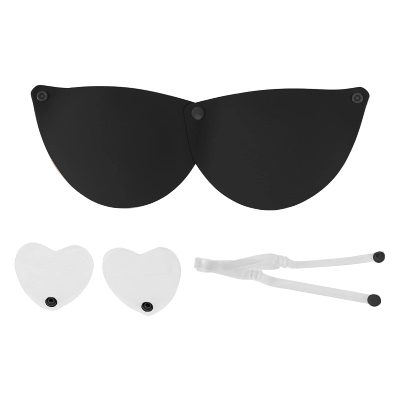 bnf Women Sticky Invisible Bra for Sleeveless Dress Evening Dress Bras L Black-Clothing, Shoes & Accessories - Womens Clothing - Intimates & Sleep - Bras & Bra Sets-picture-26
