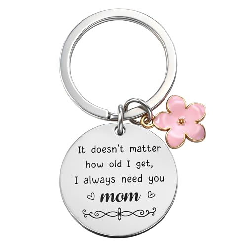 Fodfgxf Mothers Day Gift for Mom from Daughter Son, Mom Birthday Gifts Mom Keychain, Valentines Day...