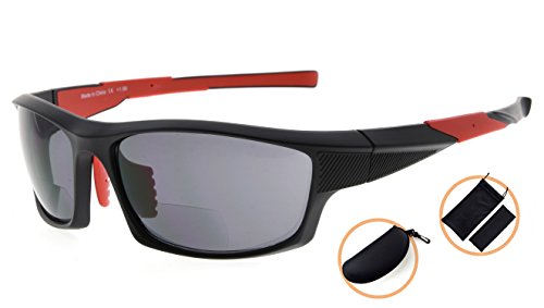 Image of Eyekepper Bifocal Sunglasses for Women Men, Rectangular Frame