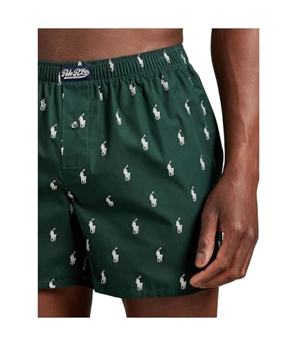 Polo Ralph Lauren Mens AOPP Woven Boxer Moss Agate/Nevis AOPP X-Large3