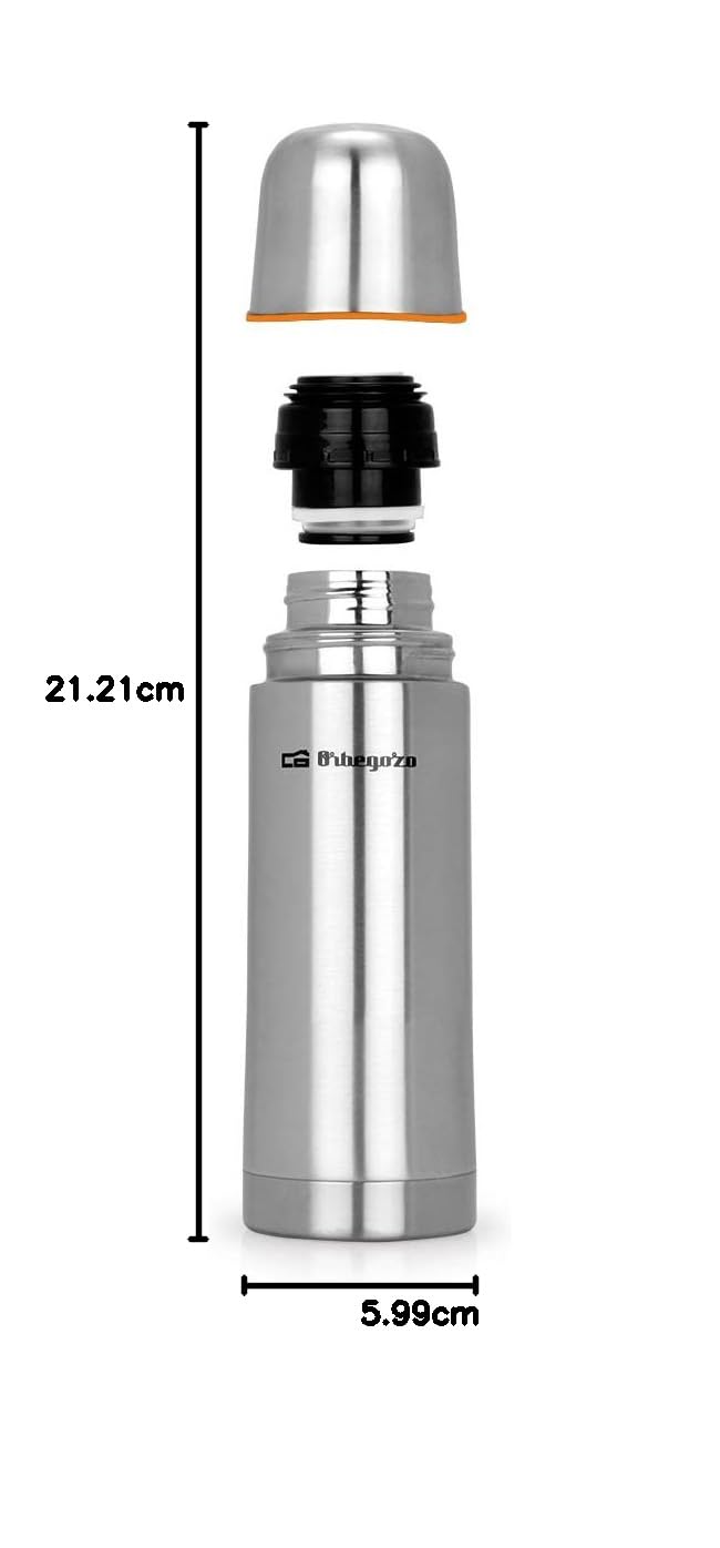 Bottiglia Termica Orbegozo 870 - Acciaio Inox, Capacit&agrave; 800 Ml