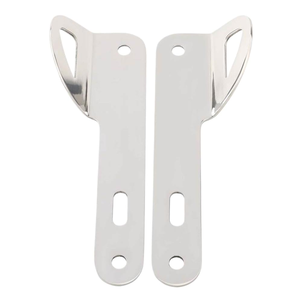 Rboand Silver Tie Downs Mount Bracket Kit Compatible With 2014 Up Electra Street Touring Models(Silver)