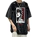 Hanma Baki T Shirt Hanma Yujiro Anime Short Sleeve T-Shirts Hip Hop Style Fashion Tops Manga Gifts for Teens