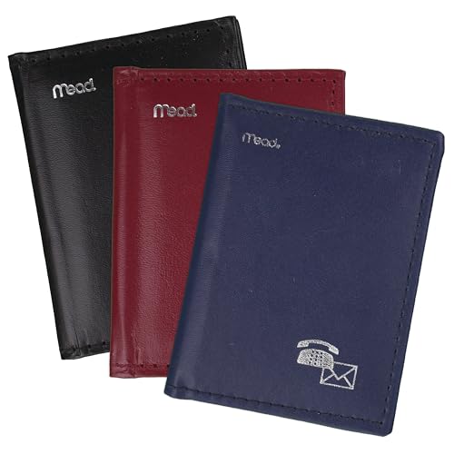Mead Telephone & Address Book 3 x 4 384 Entries Color Will Vary (67142)