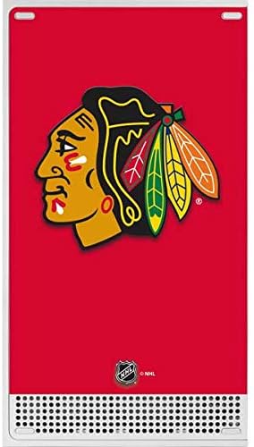 Skinit Decal Gaming Skin Compatible with Xbox Series S Bundle - Officially Licensed NHL Chicago Blackhawks Solid Background Design